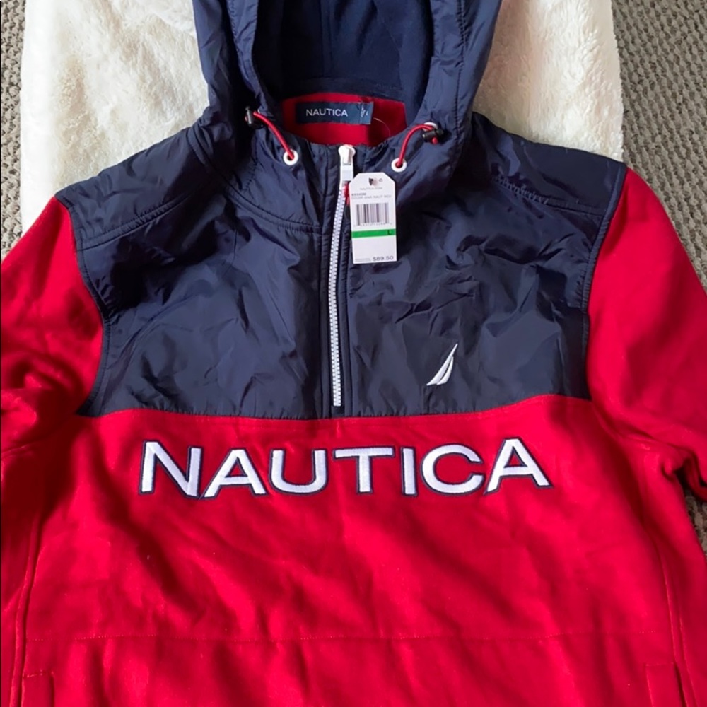 Nautica Quarter Zip Hoodie